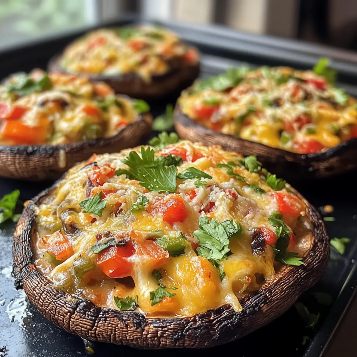Stuffed Portobello Mushrooms