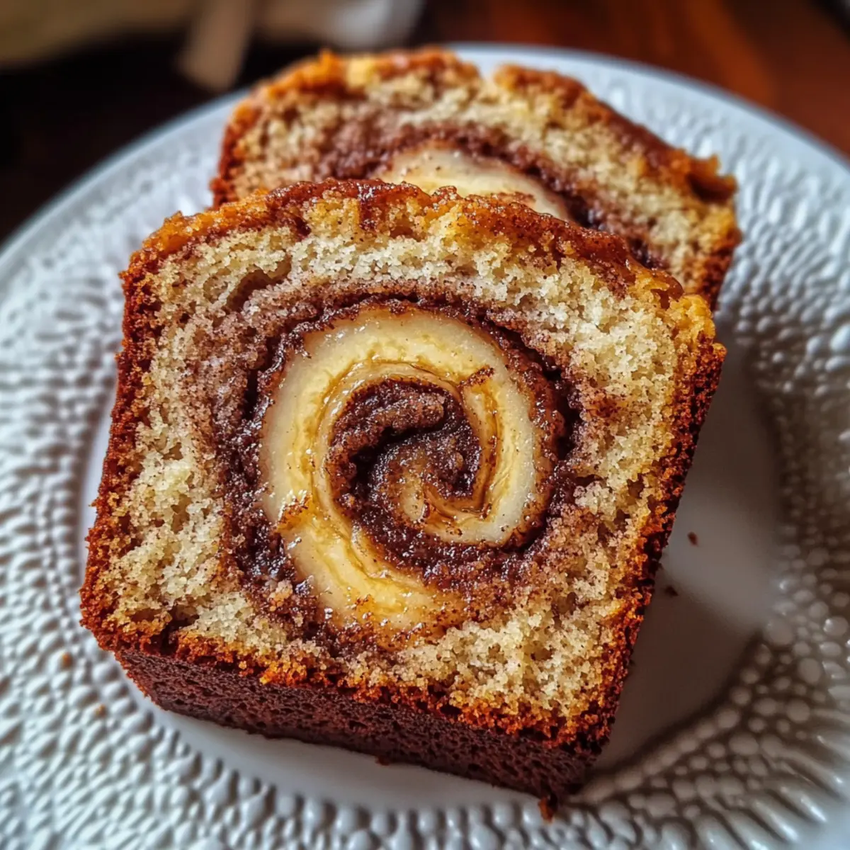 Cinnamon Swirl Banana Bread