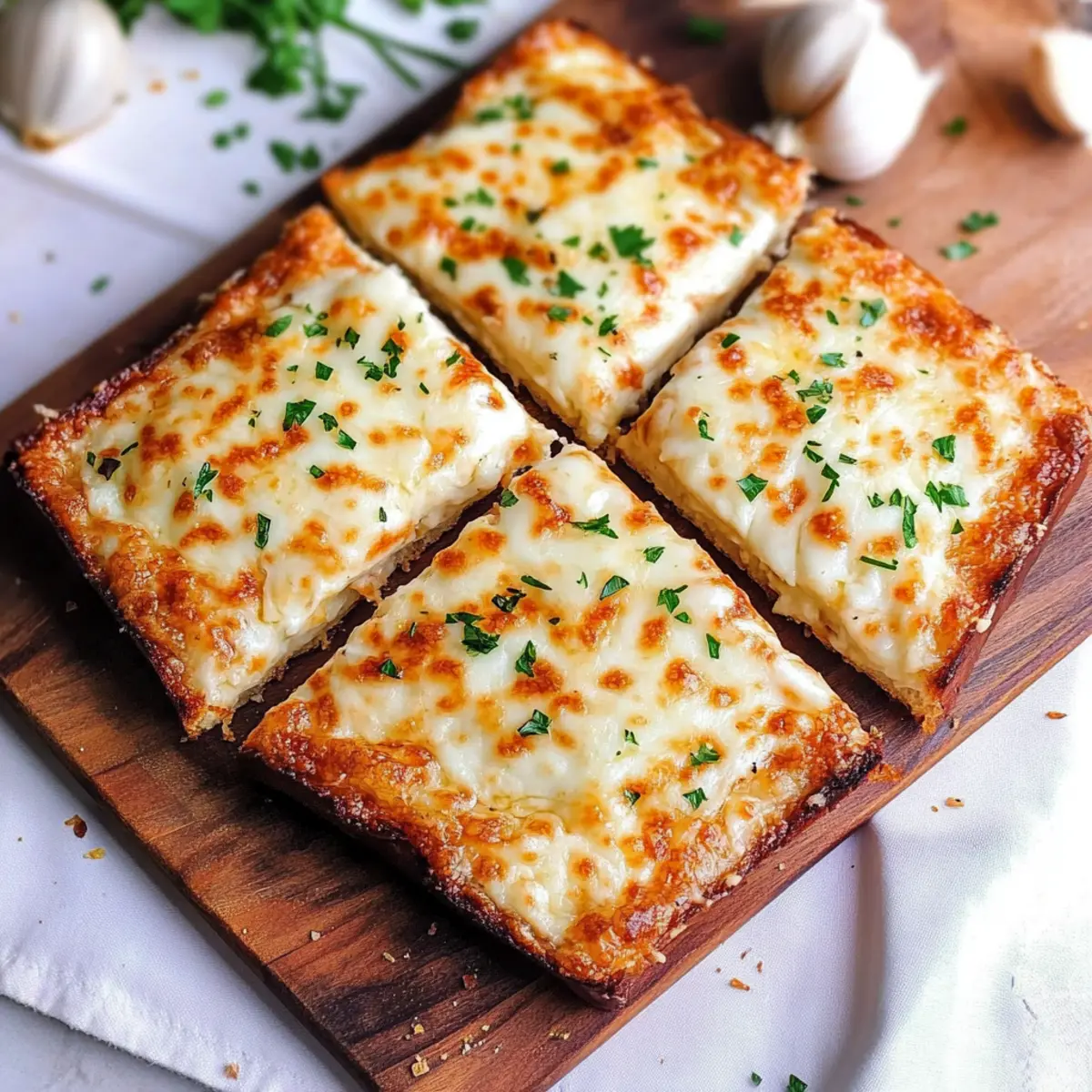 Cheesy Garlic Bread