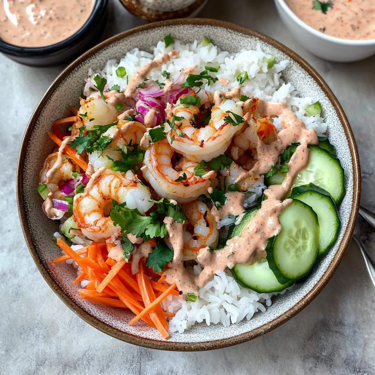 Shrimp Rice Bowls