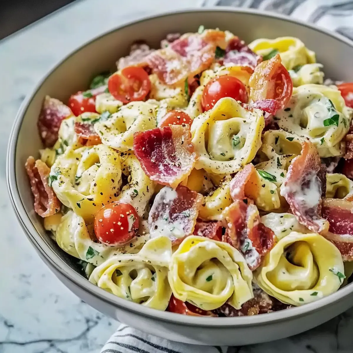 Grinder Tortellini Salad