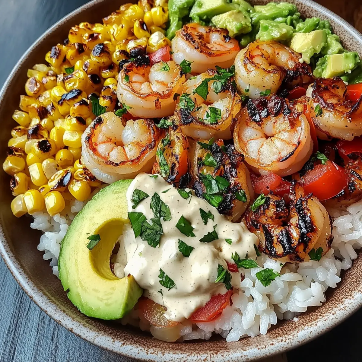 Grilled Shrimp Bowl