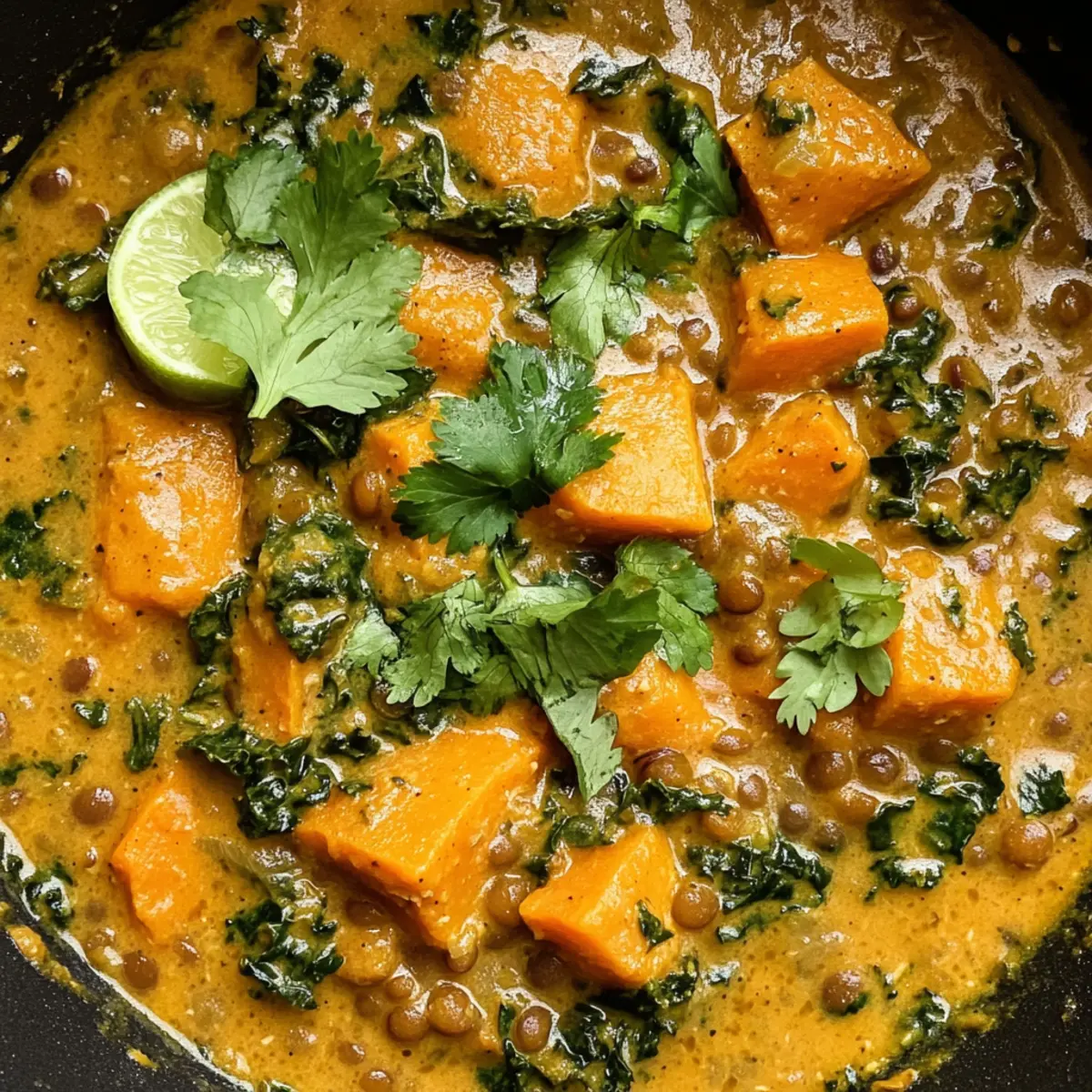Sweet Potato Coconut Milk Stew