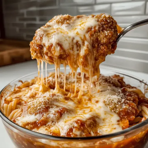 Cottage Cheese Chicken Parm Bowl