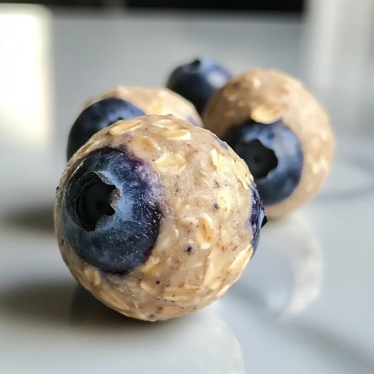 Blueberry Cheesecake Protein Bites