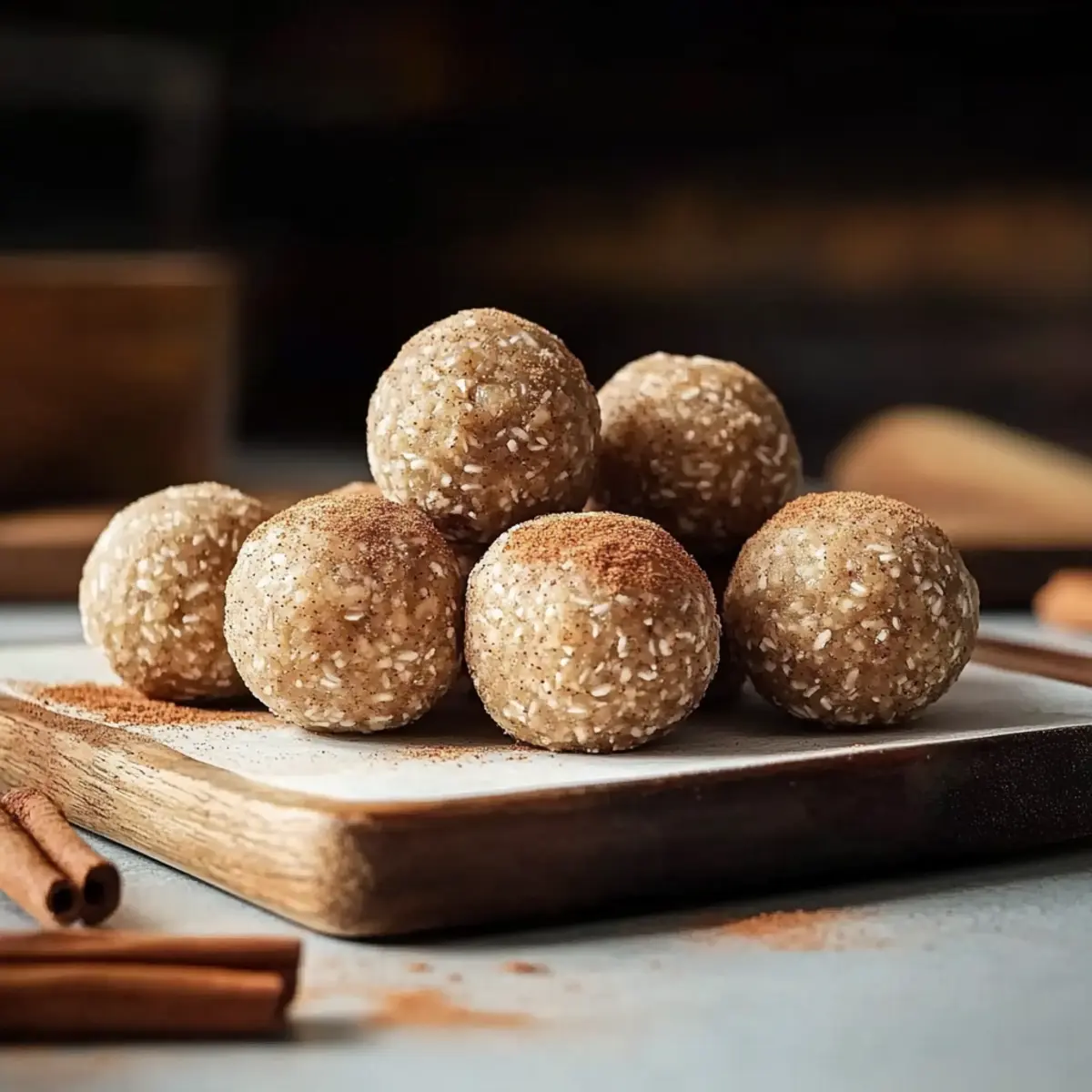 Cinnamon Vanilla Protein Balls