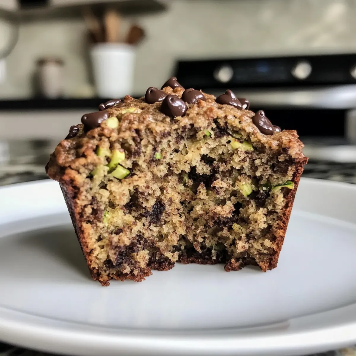 Zucchini Banana Bread Muffins