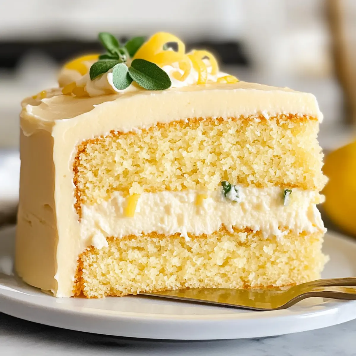 Vegan Lemon Cake