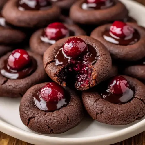 Chocolate Cherry Cookies