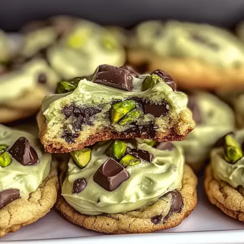 Pistachio Cream Cookies