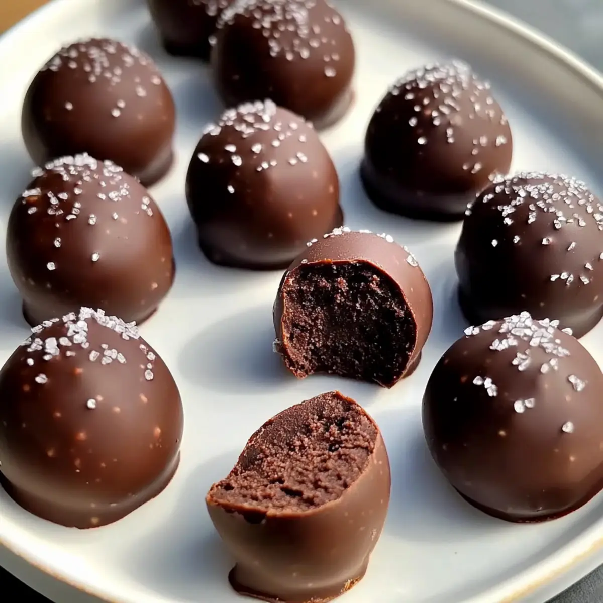 Dark Chocolate Protein Balls