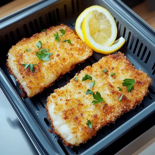 Crispy Air Fryer Cod Fish