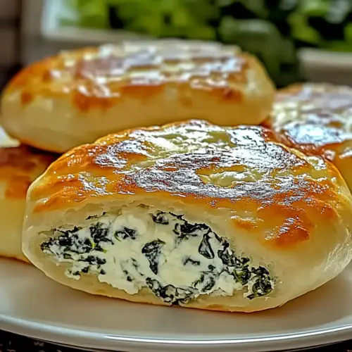 Spinach Cottage Cheese Flagels