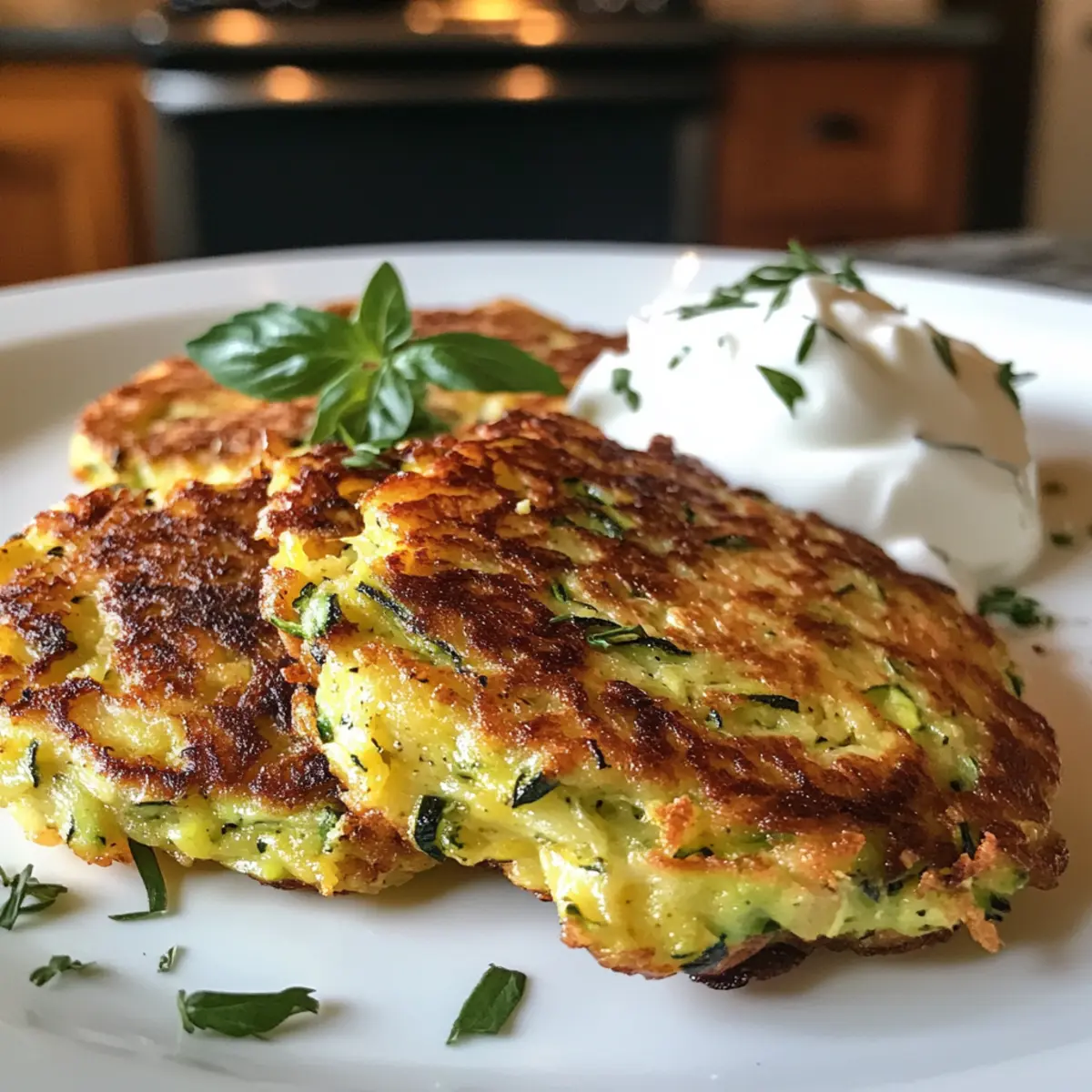 Healthy Zucchini Fritters