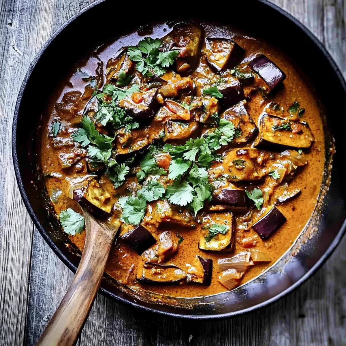 Aubergine Curry