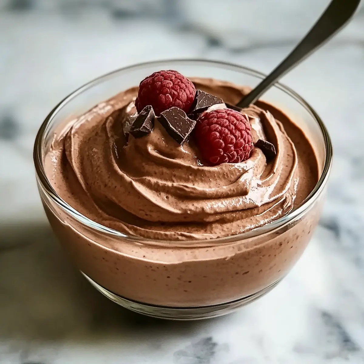 High-Protein Cottage Cheese Chocolate Mousse