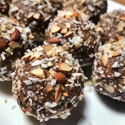 Chocolate Almond Energy Bites