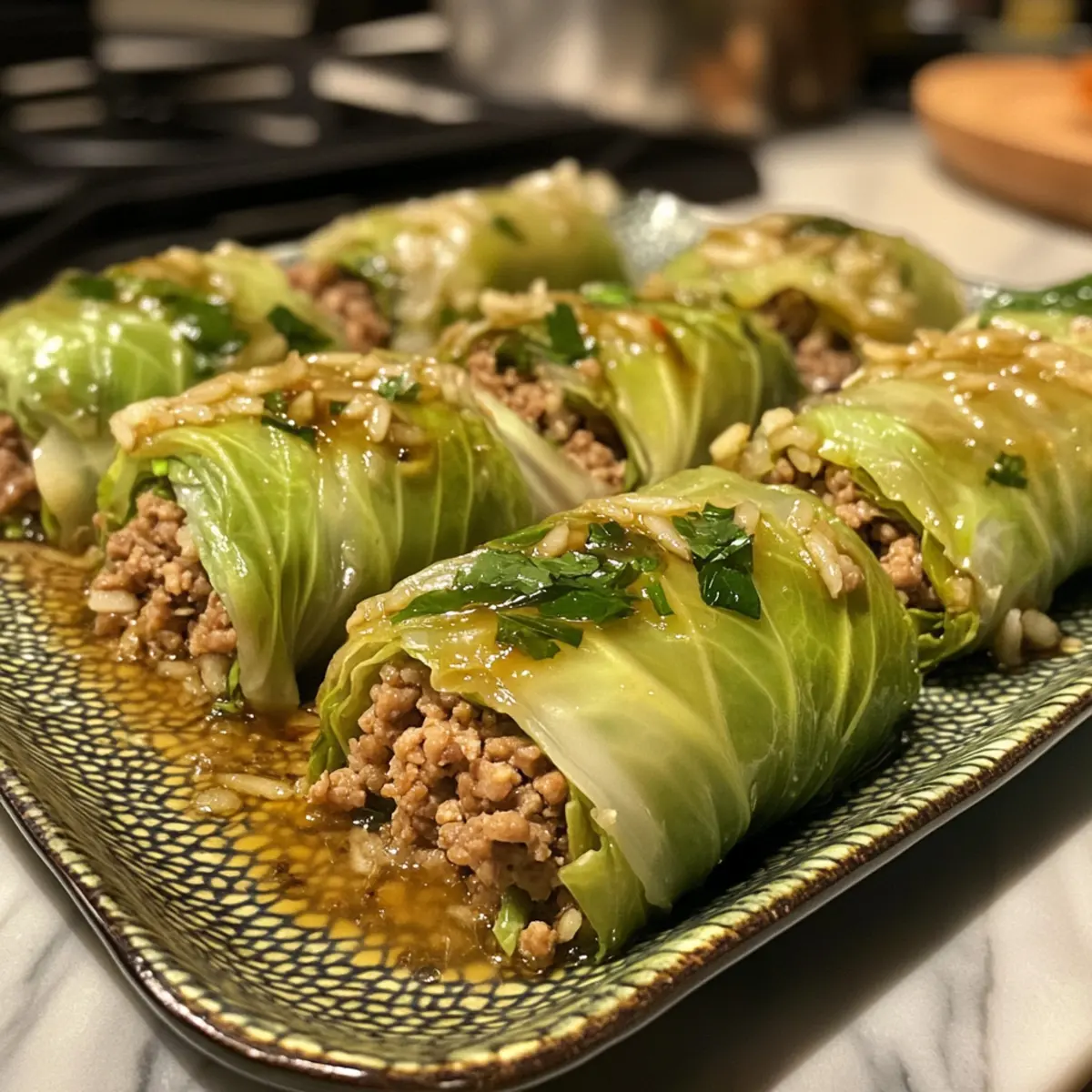 Napa Cabbage Rolls
