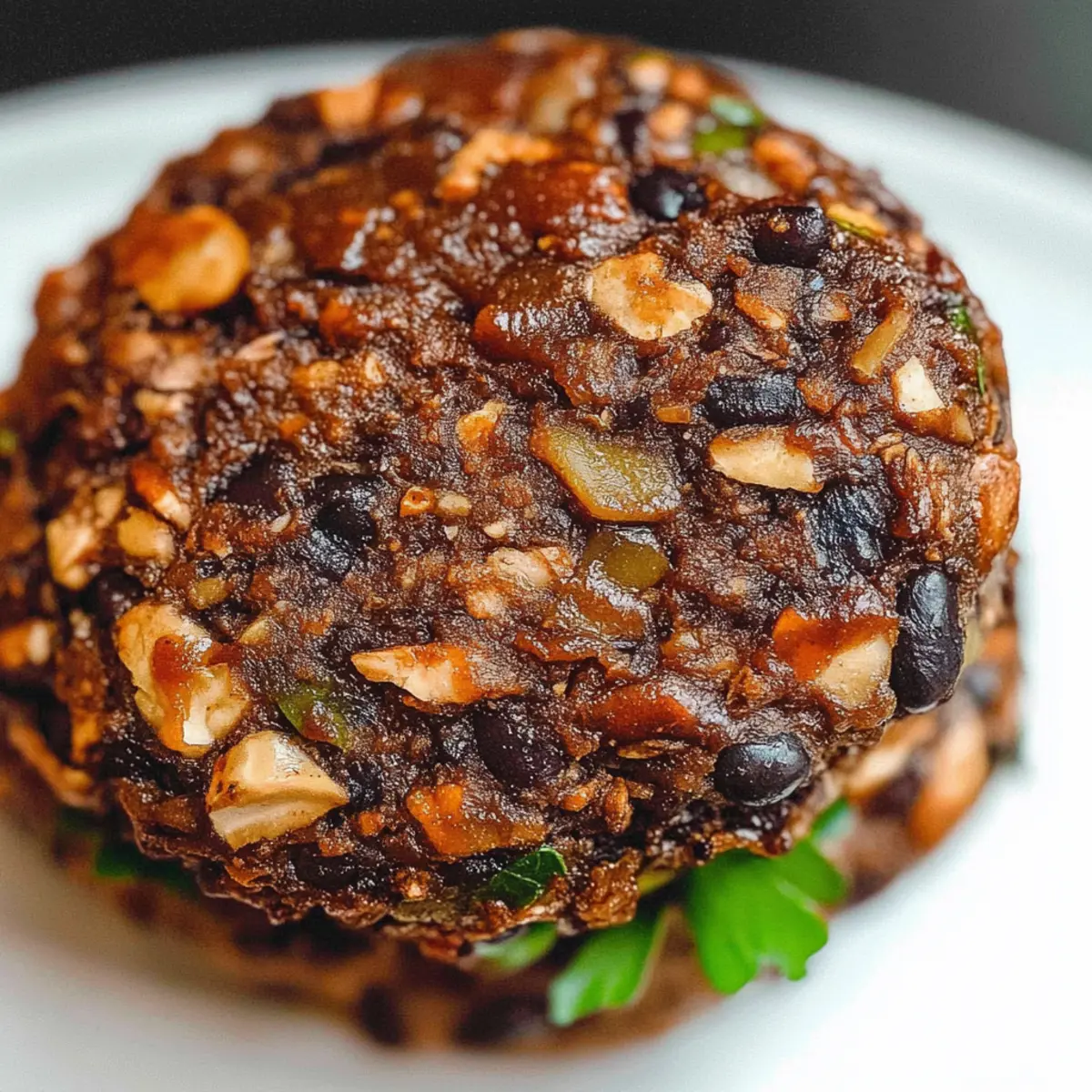 Mushroom Veggie Burger