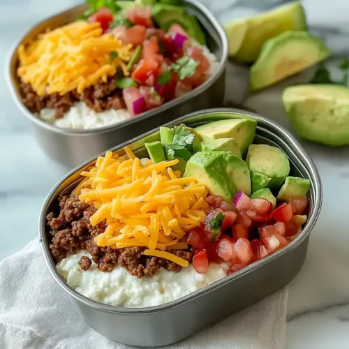 Cottage Cheese Taco Bowls
