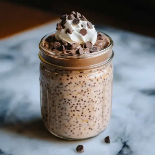 Hot Chocolate Overnight Oats