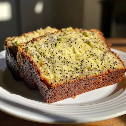 Lemon Poppy Seed Zucchini Bread