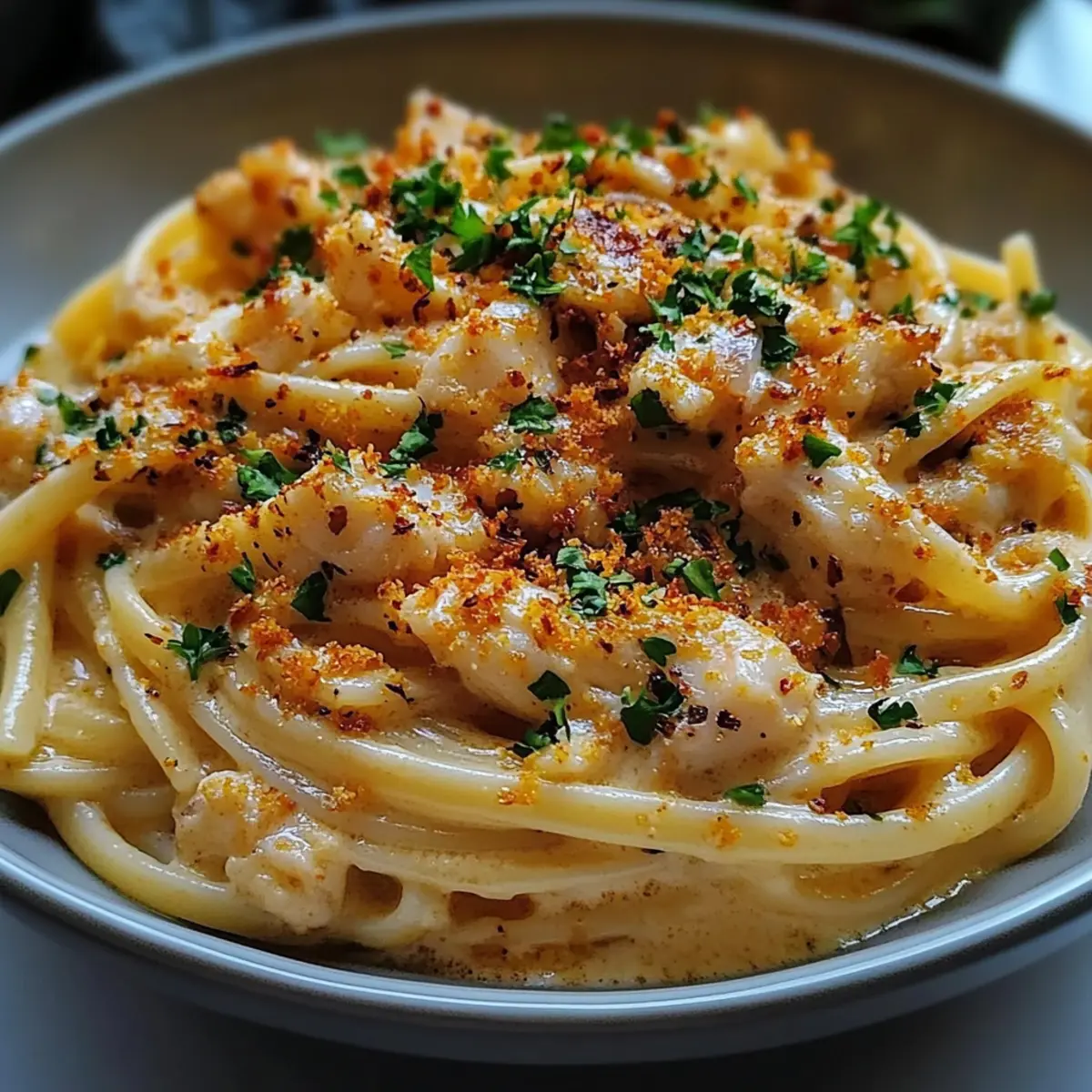 Spicy Crab Linguettine