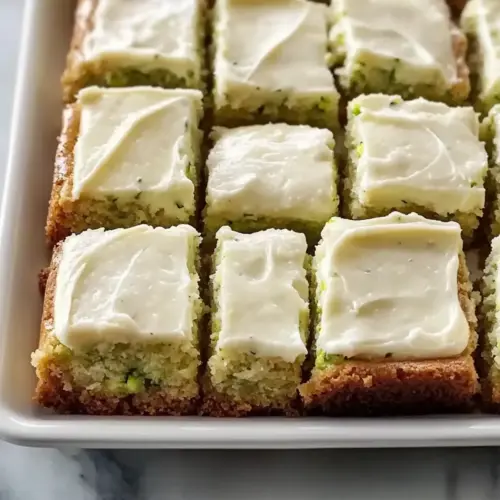 Simple Zucchini Bars