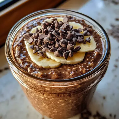 Brownie Batter Overnight Oats