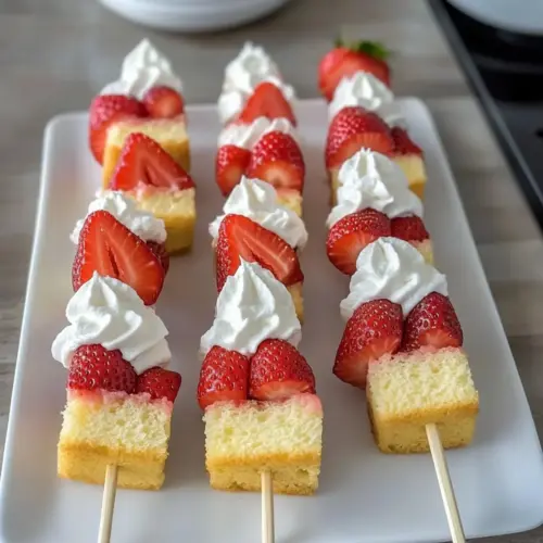 Strawberry Shortcake Kabobs
