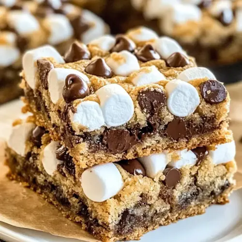 S’mores Cookie Bars