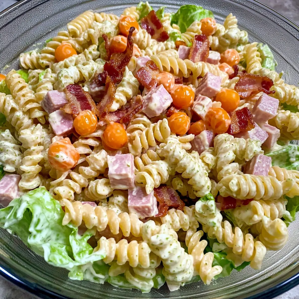 Club Sandwich Pasta Salad