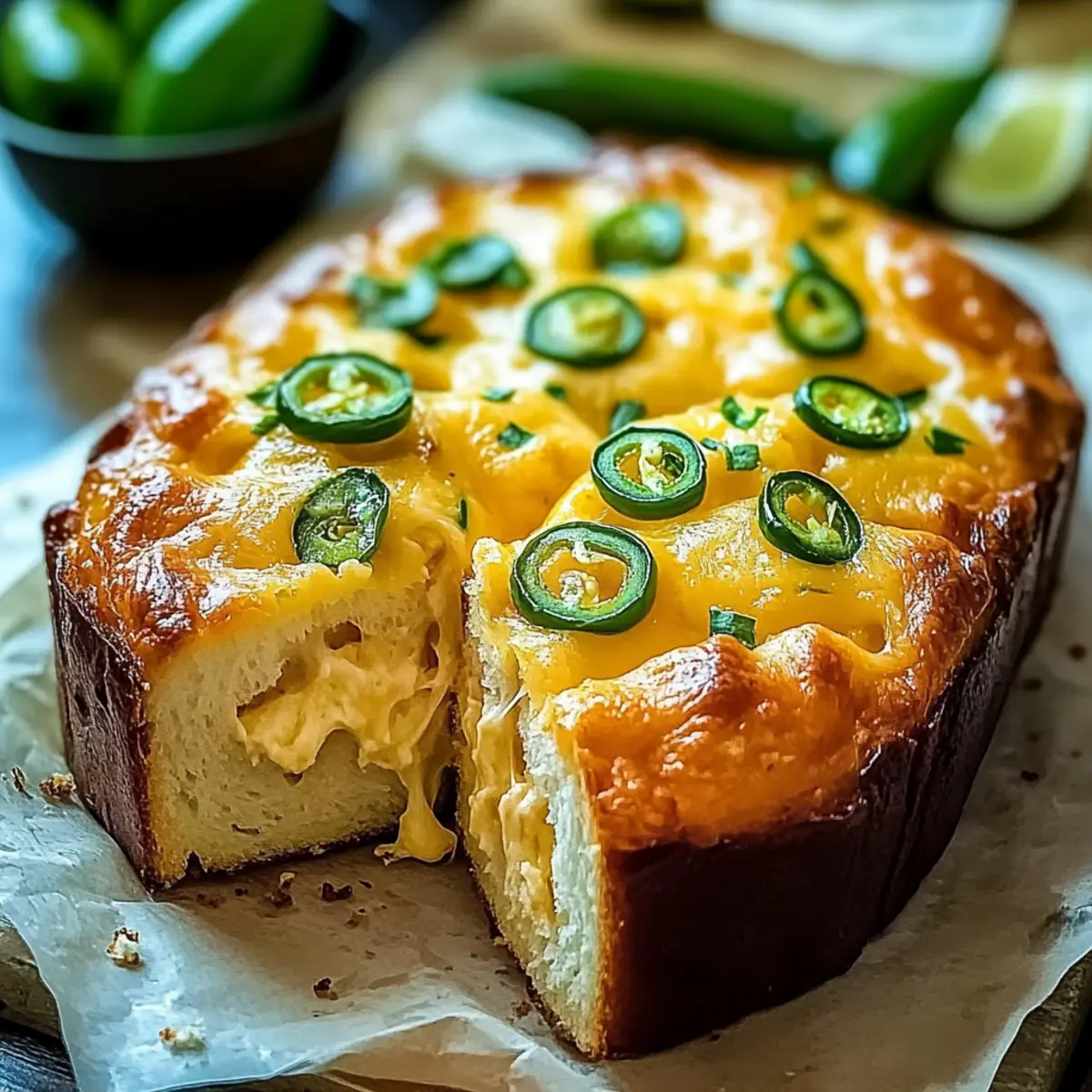 Jalapeno Cheese Monkey Bread