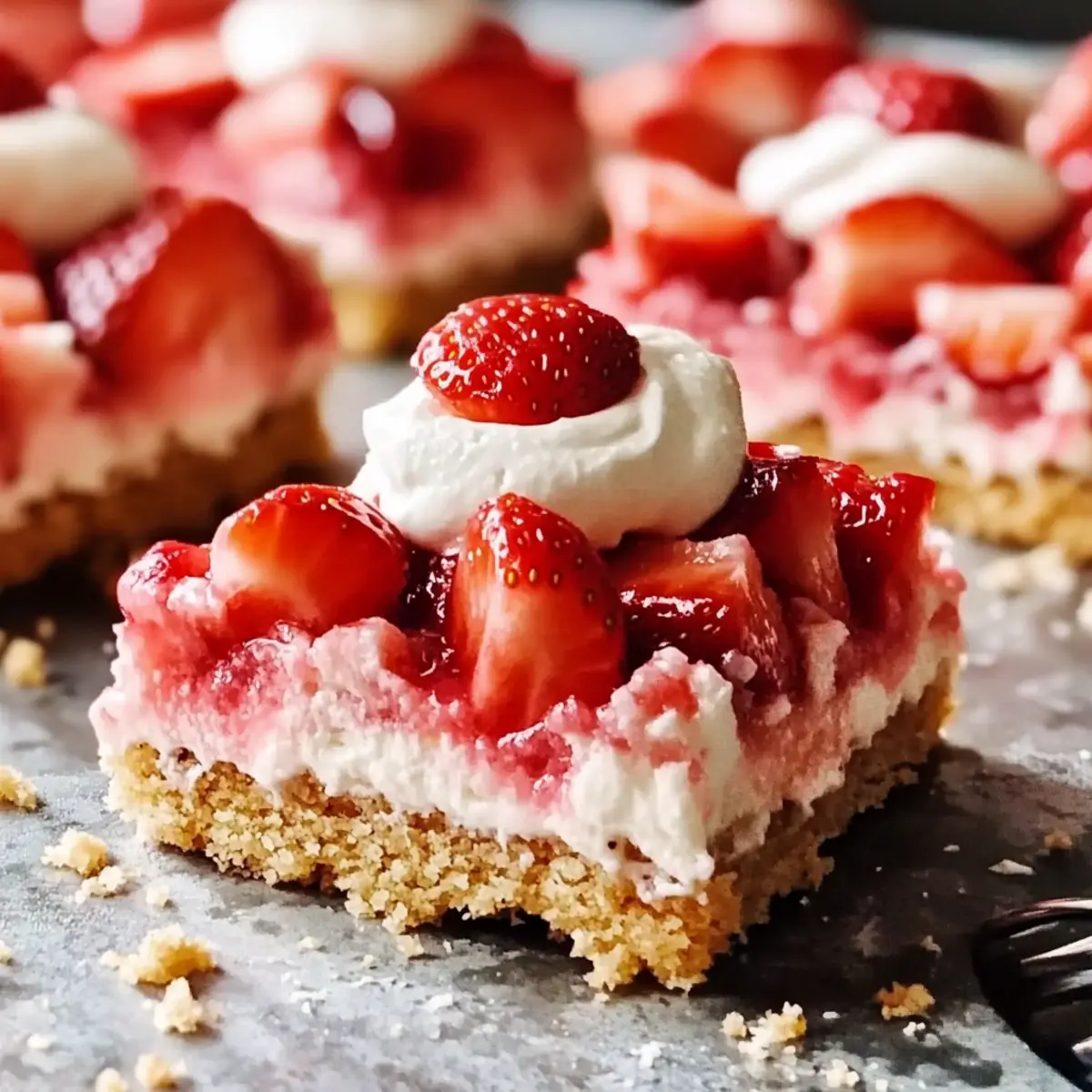 Strawberry Shortcake Bars