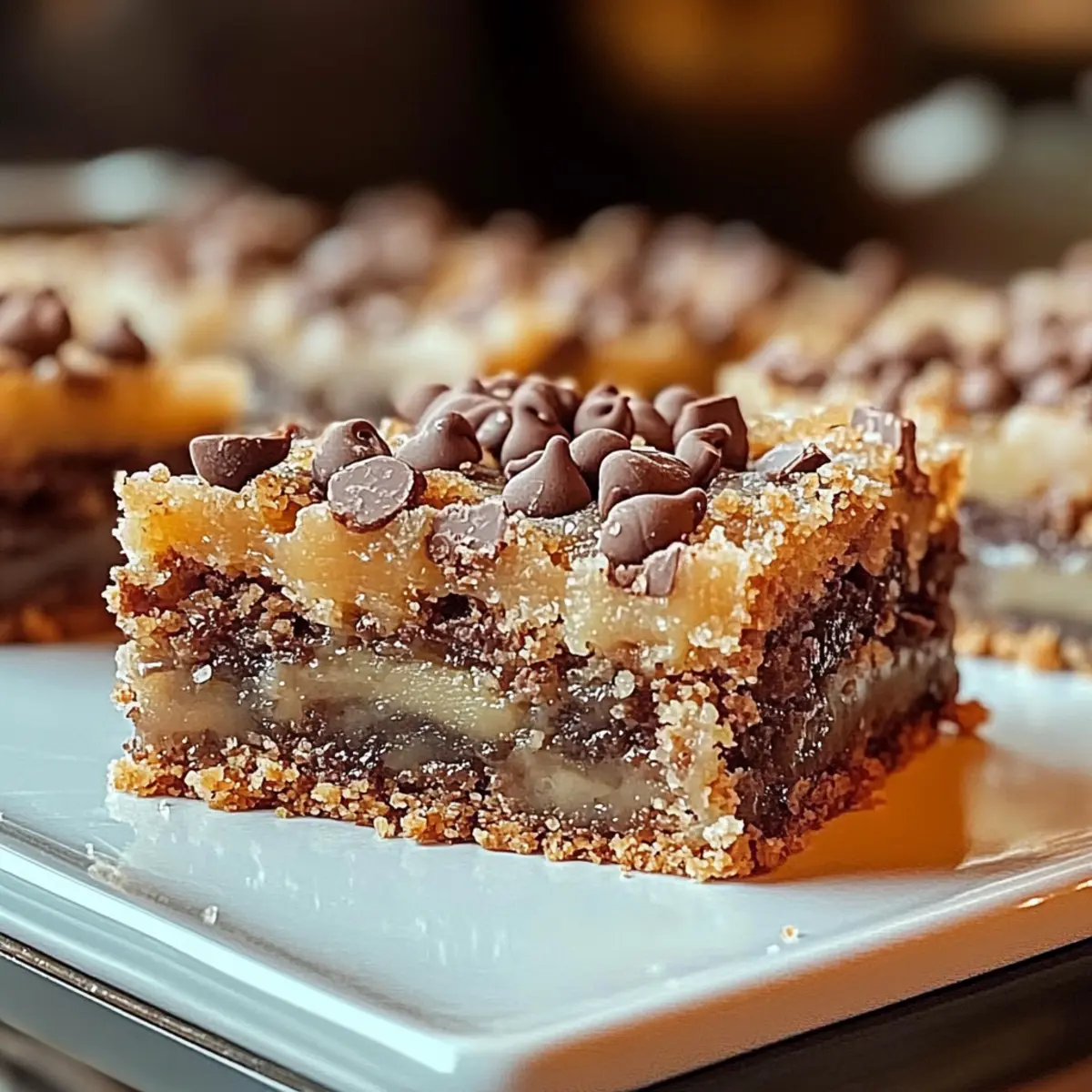 Cake Mix Toffee Bars
