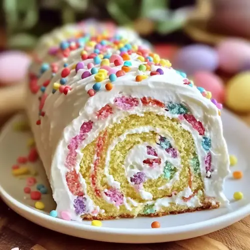 Easter Cake Roll