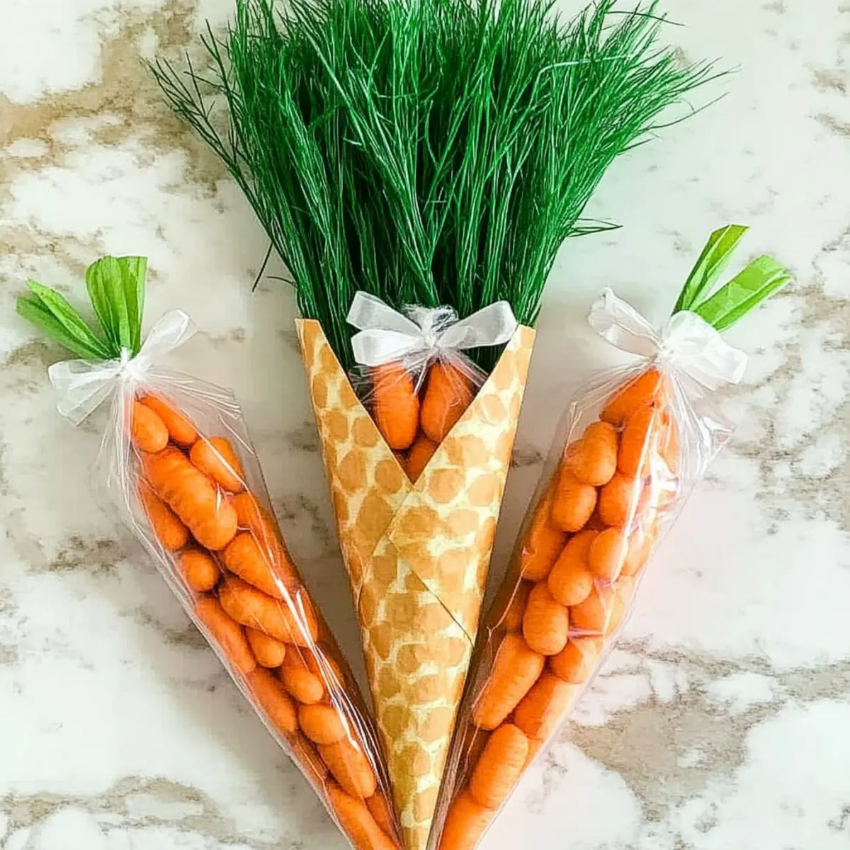 Carrot Treat Bags for Easter
