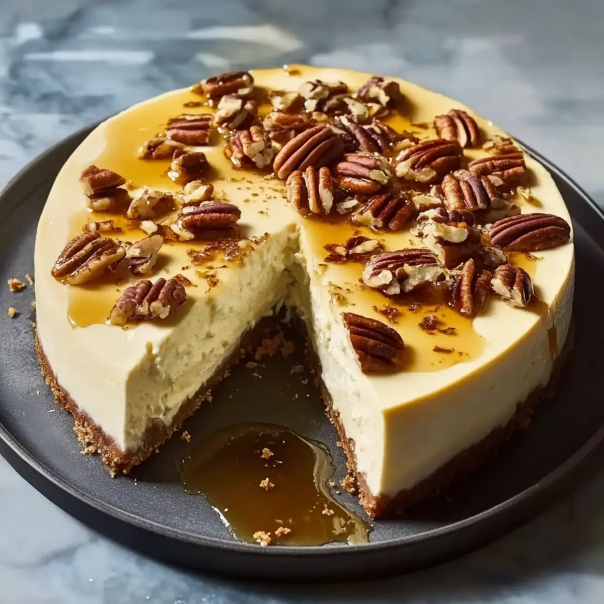 Butter Pecan Cheesecake