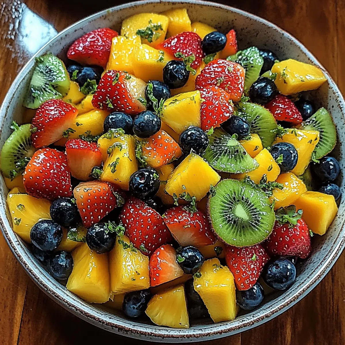 Honey Lime Fruit Salad