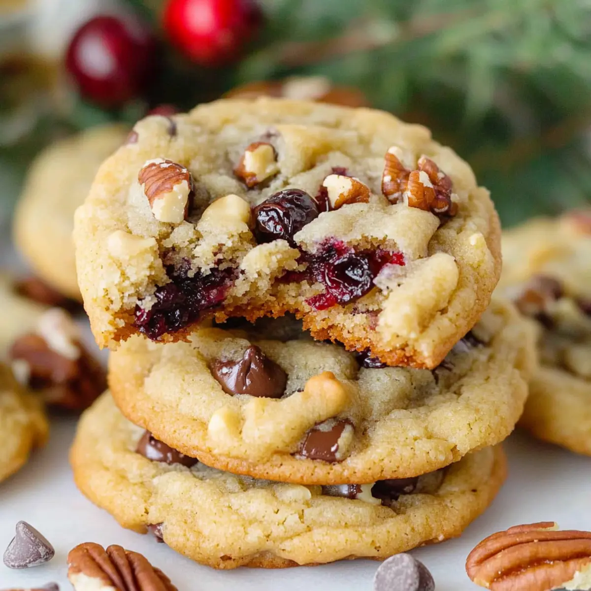 Cranberry Chocolate Chip Cookies