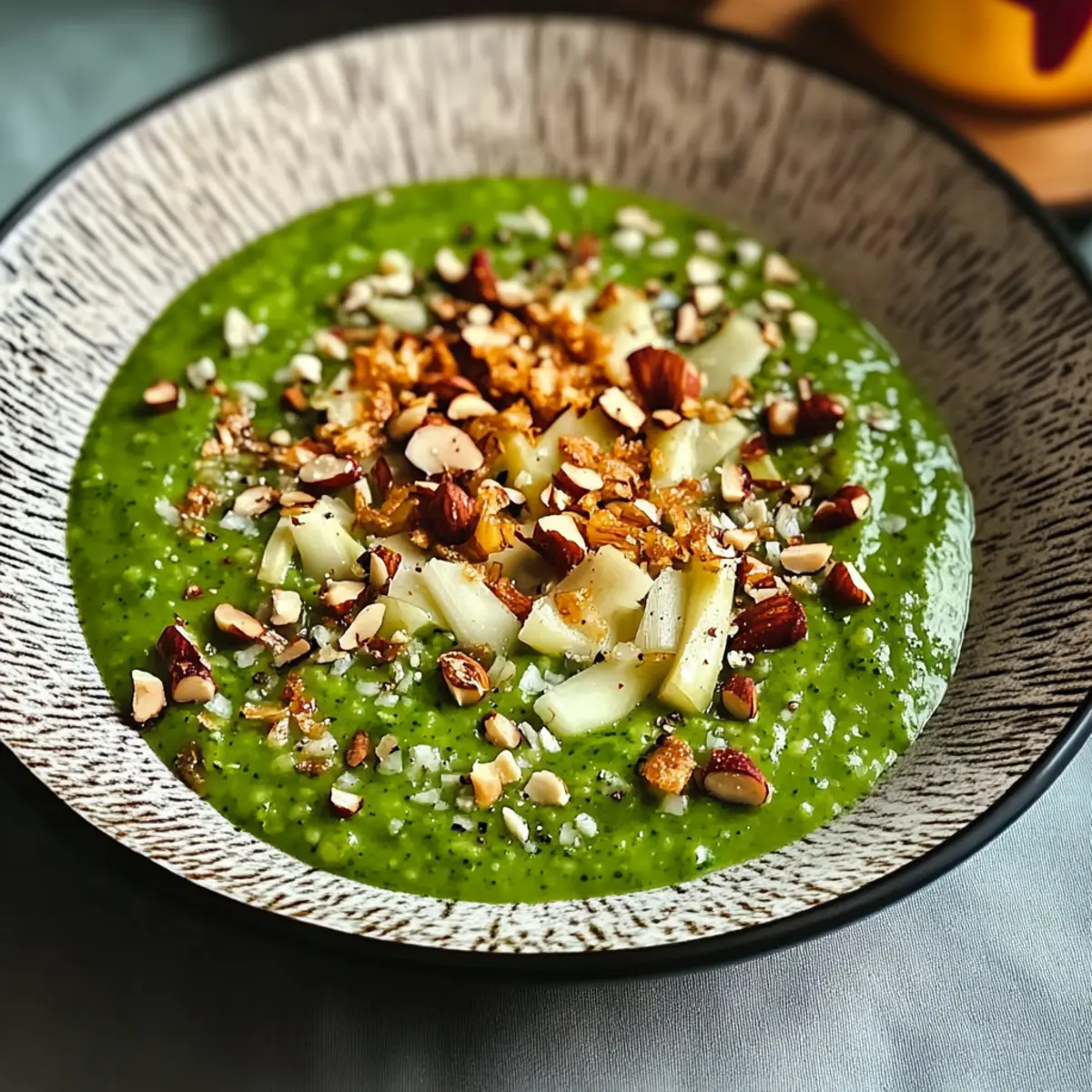 Creamy Super-Green Risotto Soup