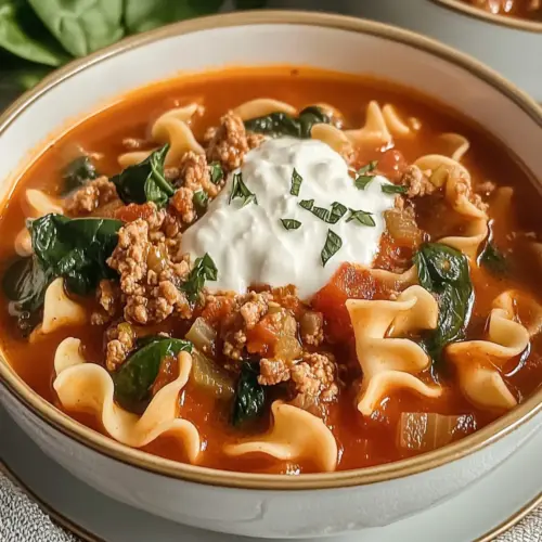 Lasagna Soup