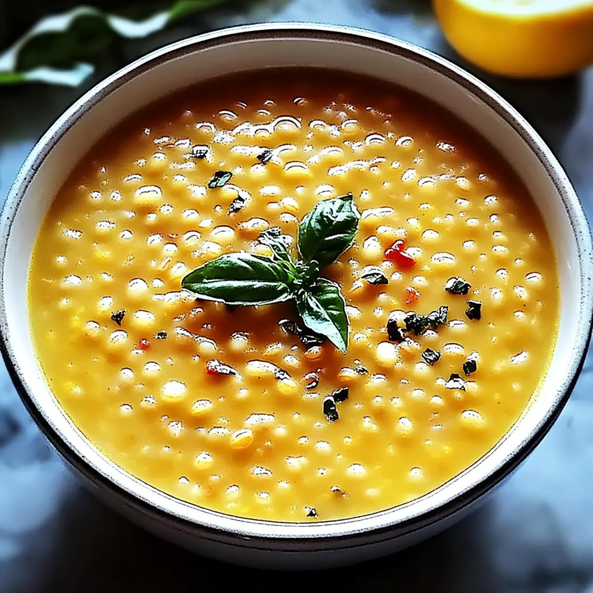 Lebanese Lemon Lentil Soup