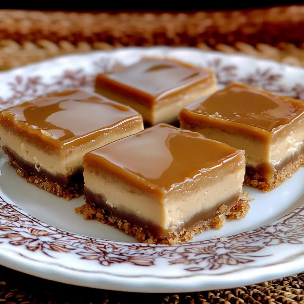 Dulce de Leche Cheesecake Bars