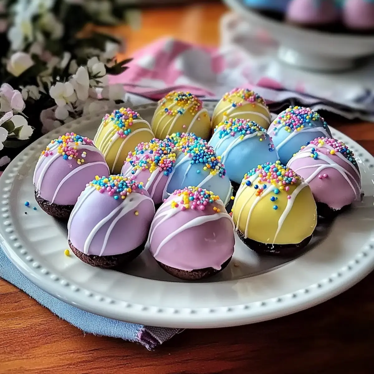 Easter Egg Oreo Balls