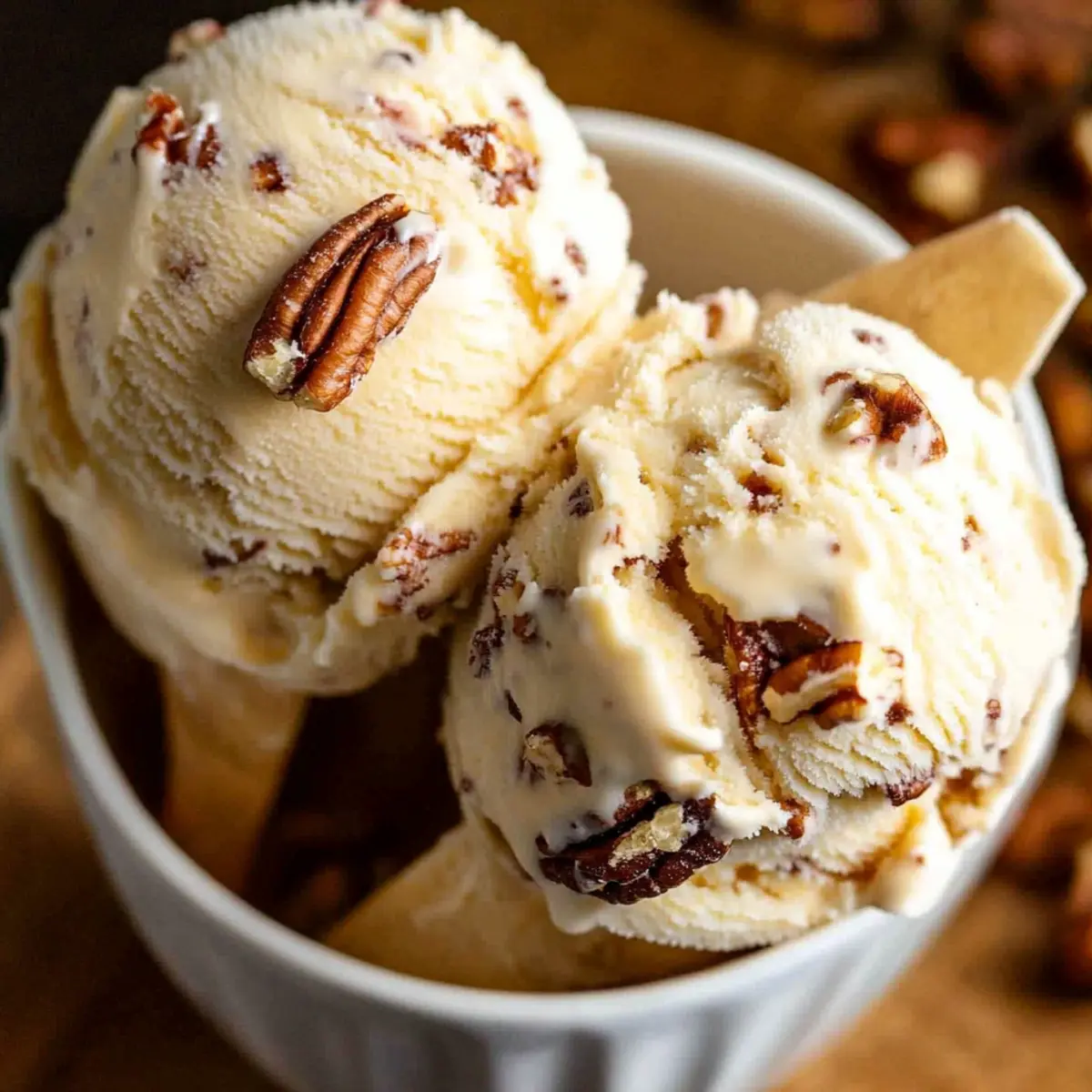 Butter Pecan Ice Cream