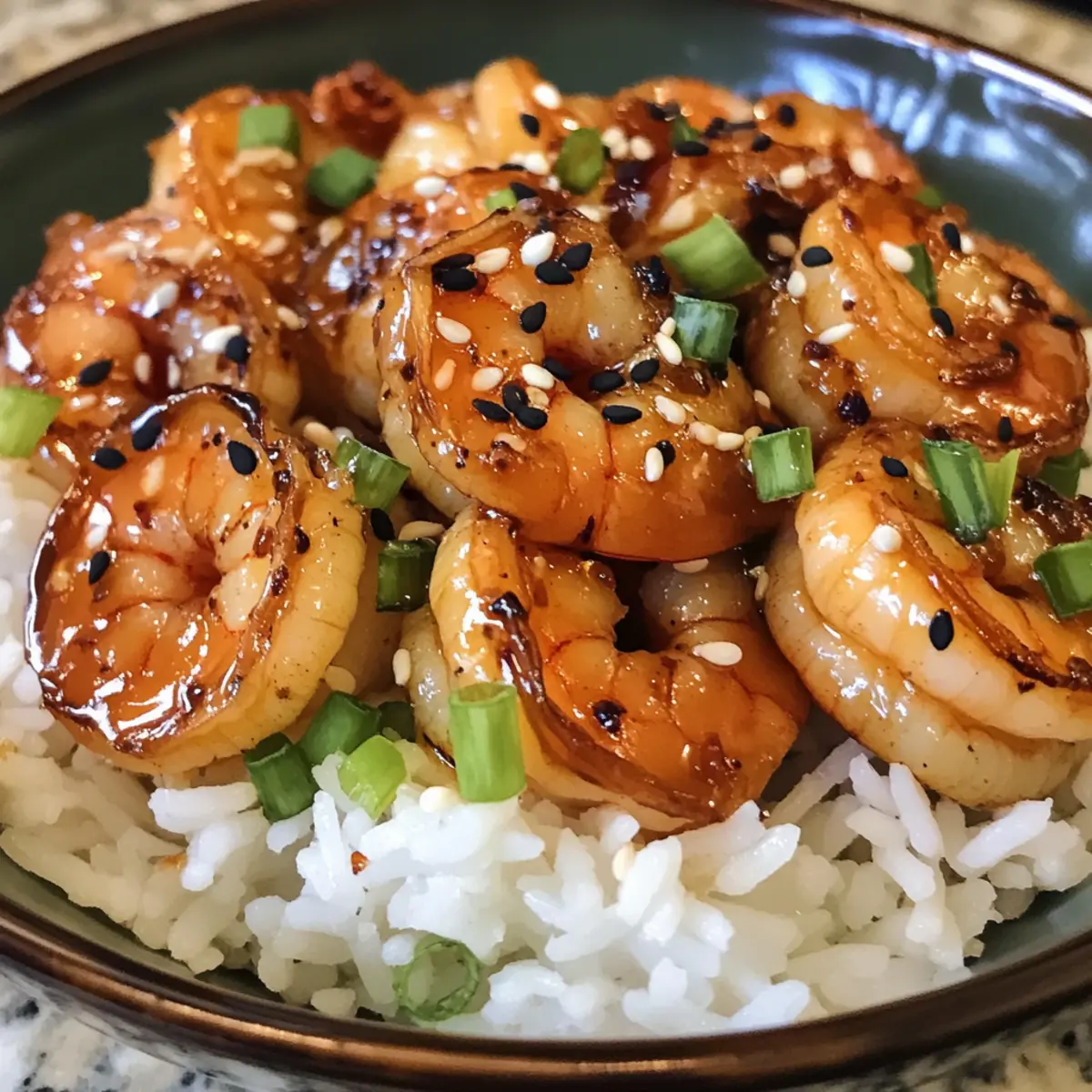 High-Protein Honey Garlic Shrimp