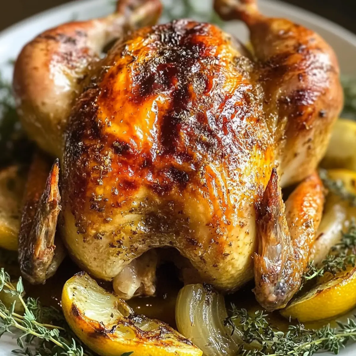 Oven Roasted Whole Chicken