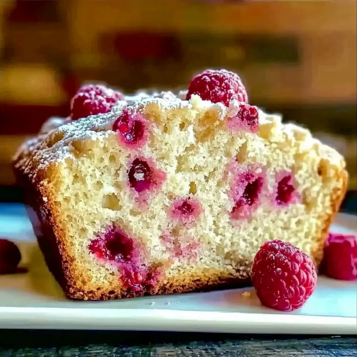 White Chocolate Chip Raspberry Bread