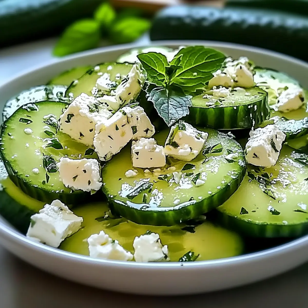 Cucumber Feta Salad